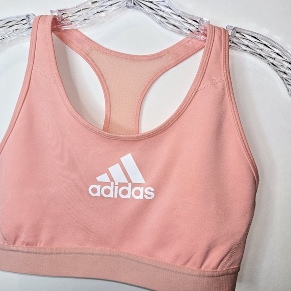 Adidas Sports Bra in Pink - Picture 6 of 11
